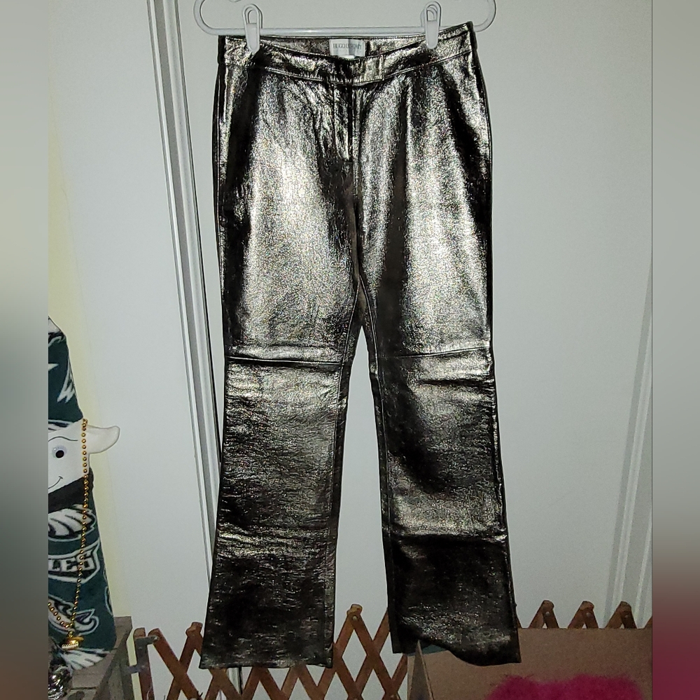 Vintage Hugo Buscati For Victoria Secret Leather Pants